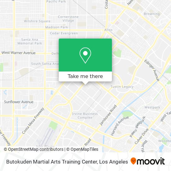 Butokuden Martial Arts Training Center map