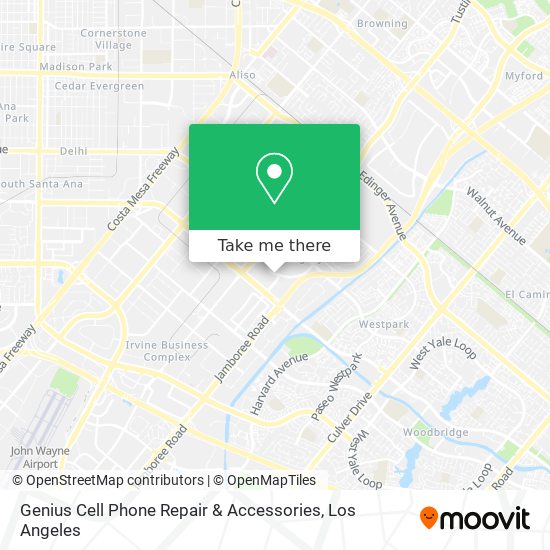 Genius Cell Phone Repair & Accessories map