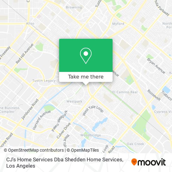 CJ's Home Services Dba Shedden Home Services map