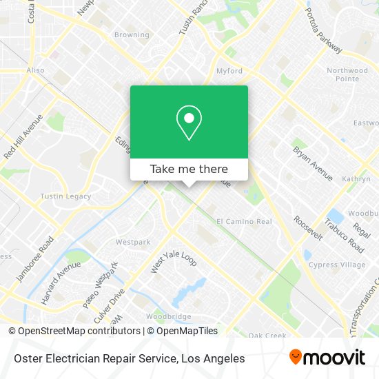 Oster Electrician Repair Service map