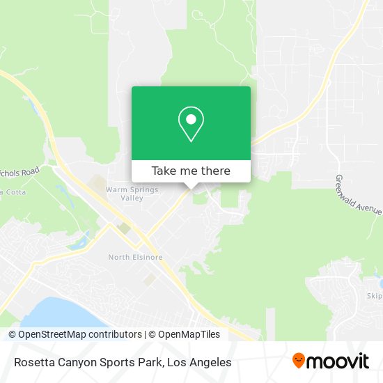 Rosetta Canyon Sports Park map