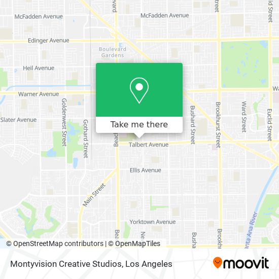 Montyvision Creative Studios map