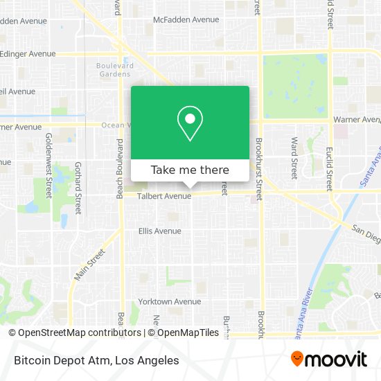 Mapa de Bitcoin Depot Atm