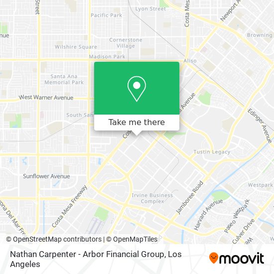 Nathan Carpenter - Arbor Financial Group map