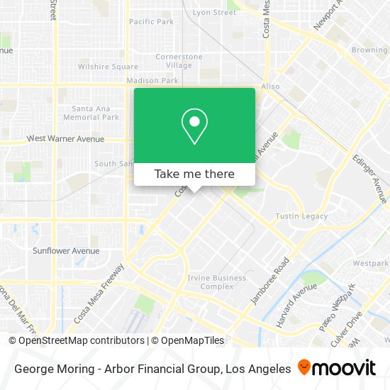 George Moring - Arbor Financial Group map