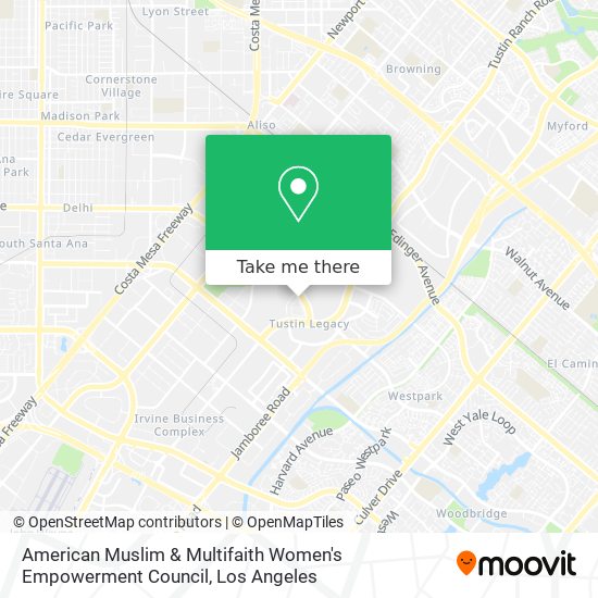 American Muslim & Multifaith Women's Empowerment Council map