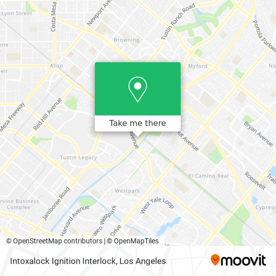 Intoxalock Ignition Interlock map