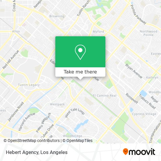 Hebert Agency map