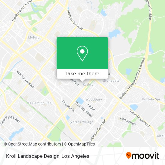 Kroll Landscape Design map