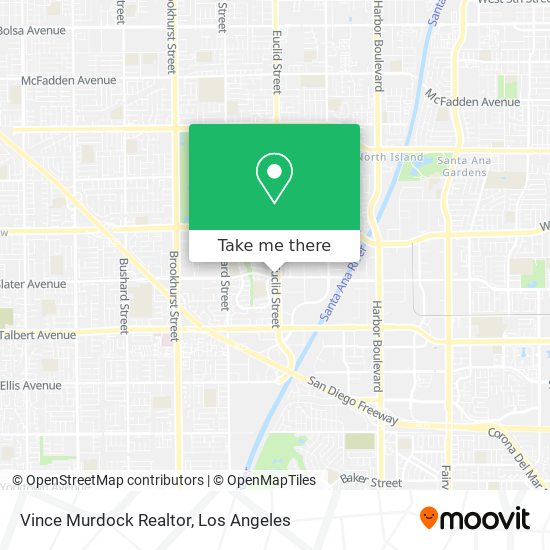 Vince Murdock Realtor map