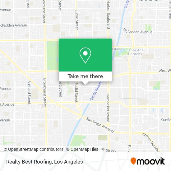 Realty Best Roofing map