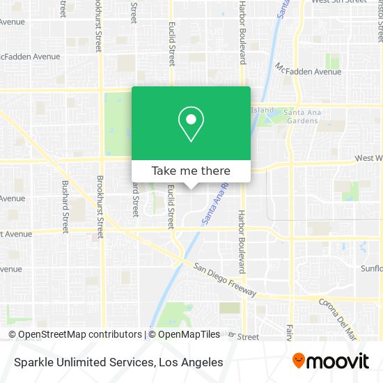 Sparkle Unlimited Services map