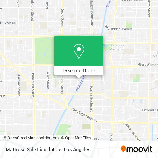 Mattress Sale Liquidators map