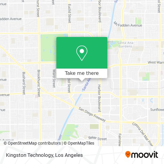 Mapa de Kingston Technology