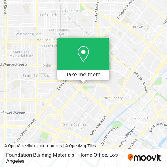 Foundation Building Materials - Home Office map