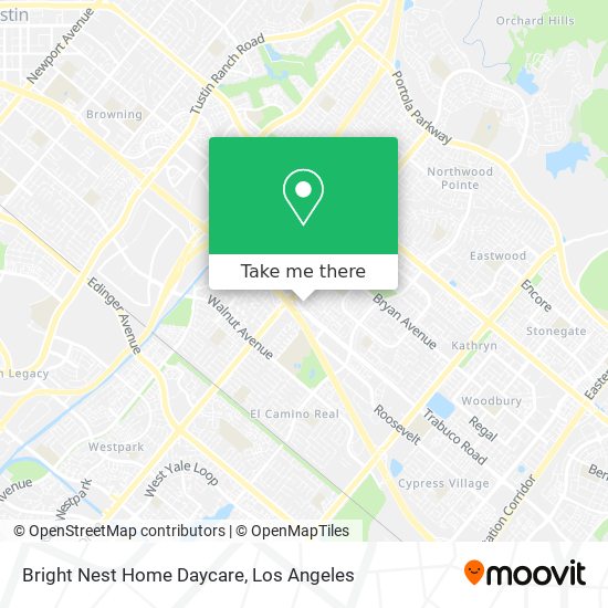 Bright Nest Home Daycare map