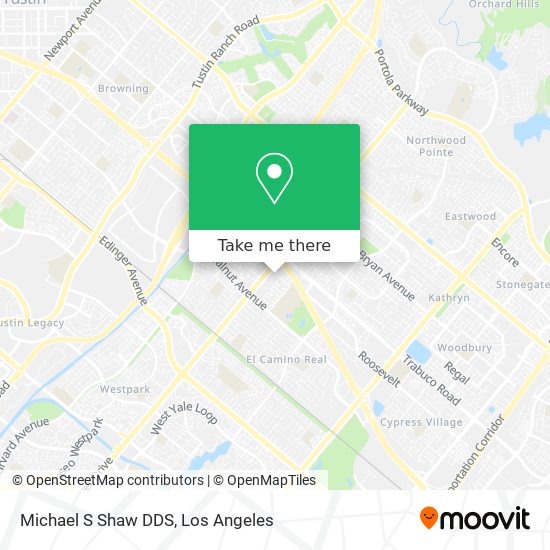 Michael S Shaw DDS map