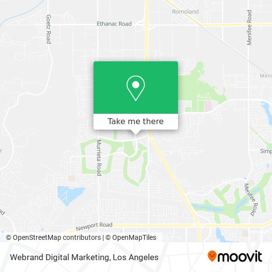 Webrand Digital Marketing map