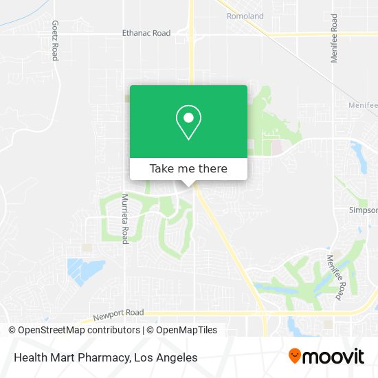 Health Mart Pharmacy map