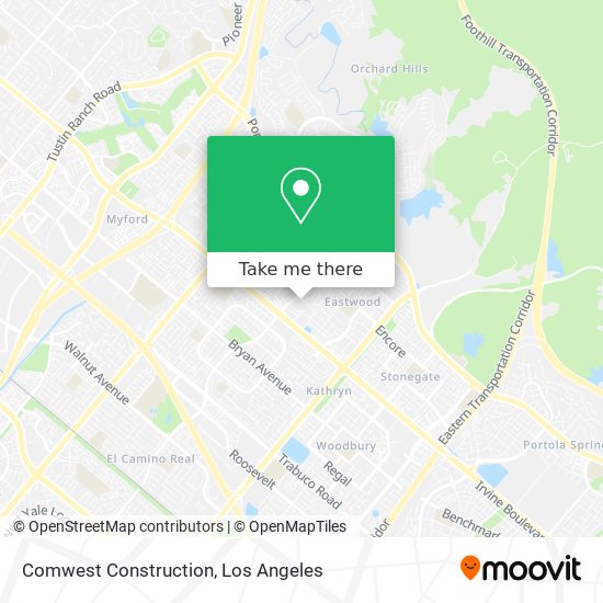 Comwest Construction map