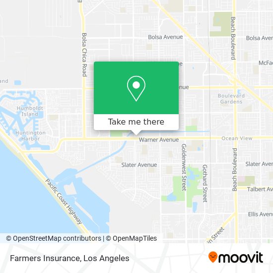 Farmers Insurance map