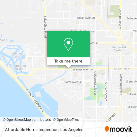 Mapa de Affordable Home Inspection