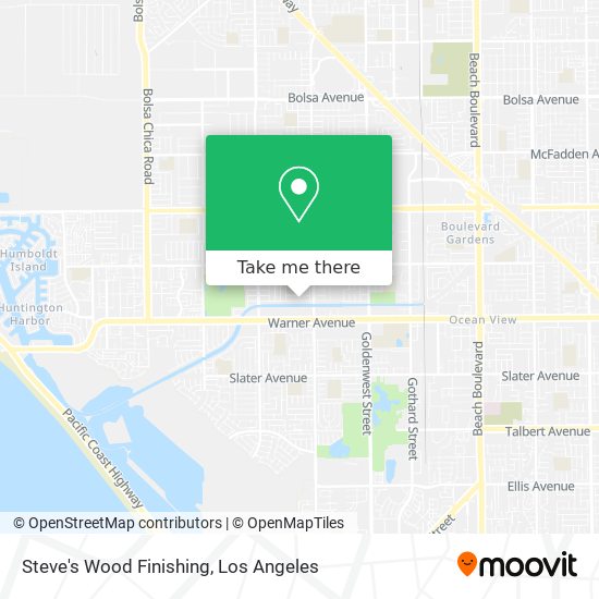 Steve's Wood Finishing map