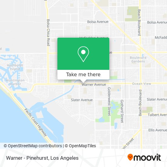 Warner - Pinehurst map