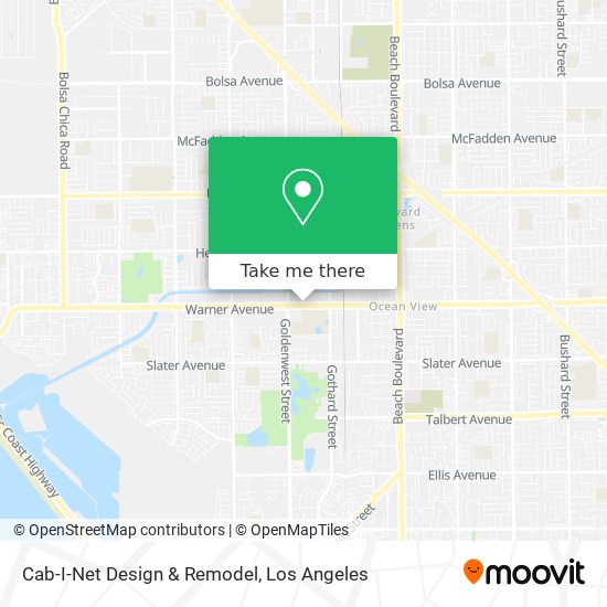 Mapa de Cab-I-Net Design & Remodel
