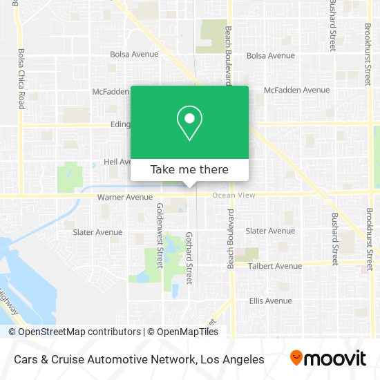 Cars & Cruise Automotive Network map