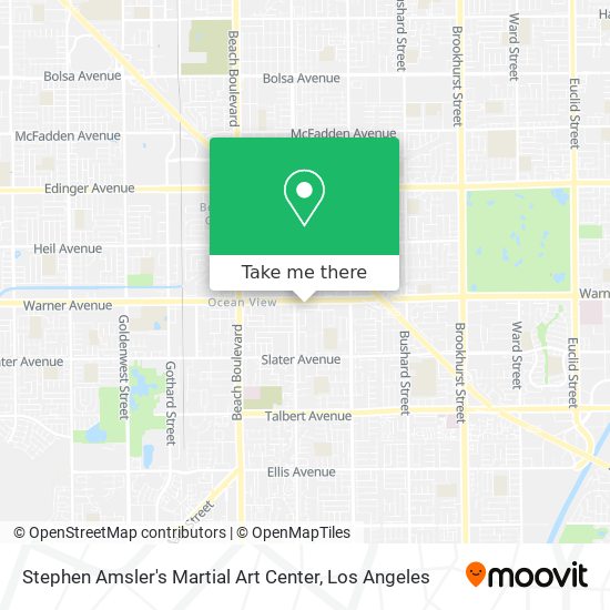 Stephen Amsler's Martial Art Center map