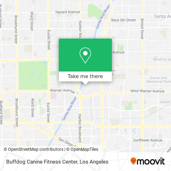 Buffdog Canine Fitness Center map
