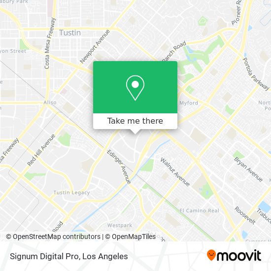 Signum Digital Pro map