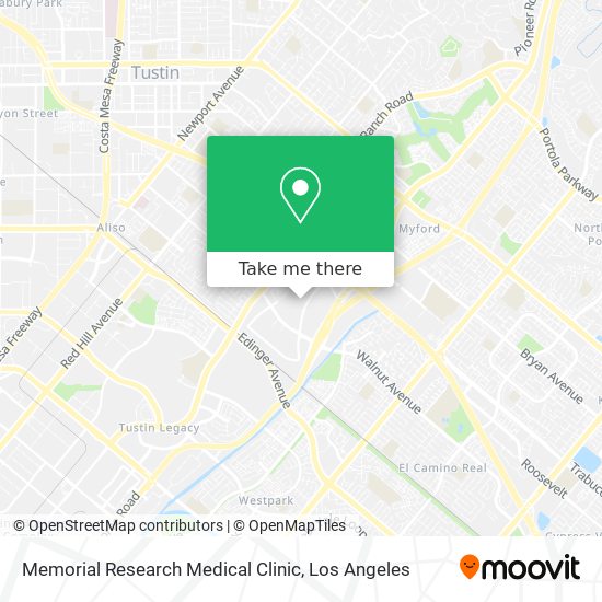 Mapa de Memorial Research Medical Clinic