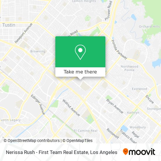 Mapa de Nerissa Rush - First Team Real Estate