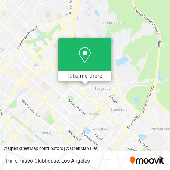 Park Paseo Clubhouse map