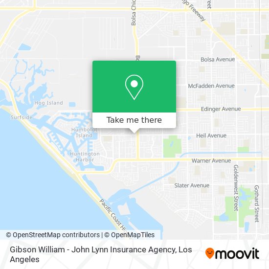 Gibson William - John Lynn Insurance Agency map