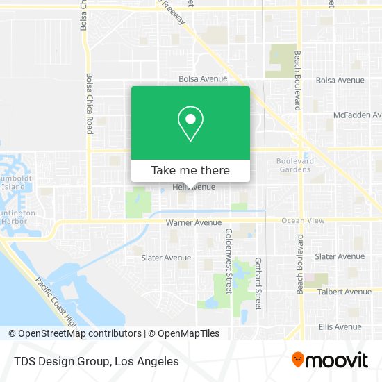 TDS Design Group map