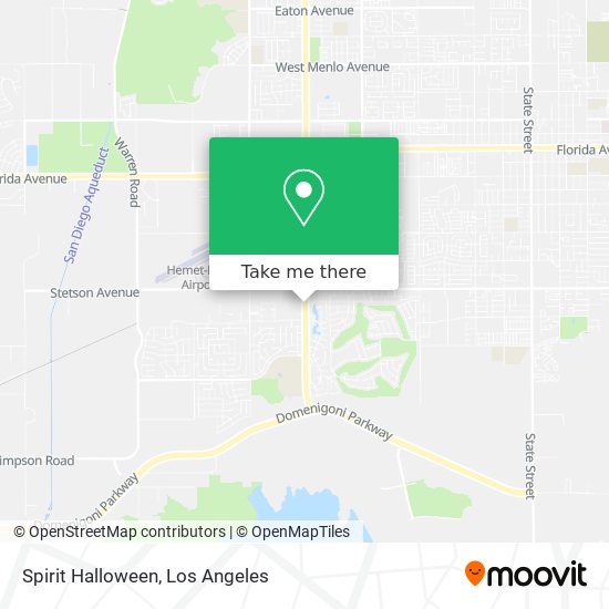 Spirit Halloween map