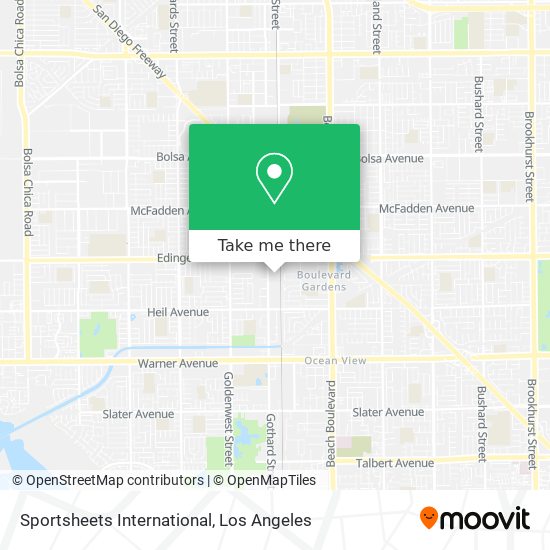 Sportsheets International map