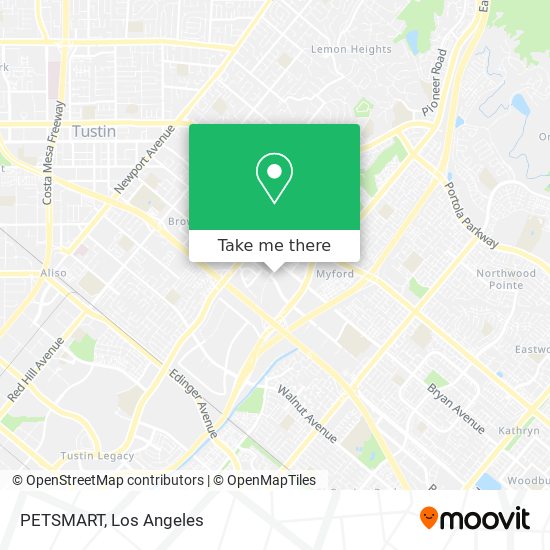 PETSMART map