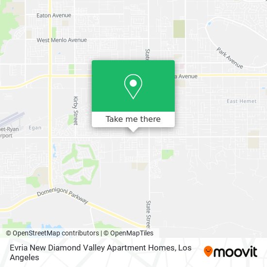 Evria New Diamond Valley Apartment Homes map