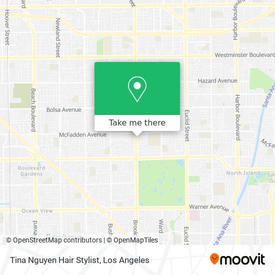 Tina Nguyen Hair Stylist map