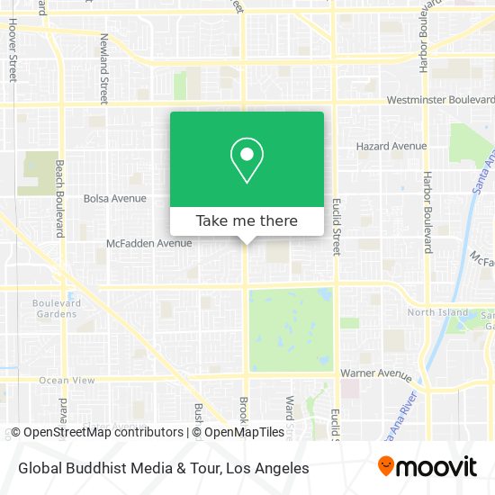 Mapa de Global Buddhist Media & Tour