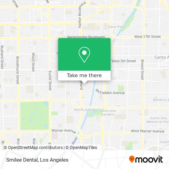 Smilee Dental map