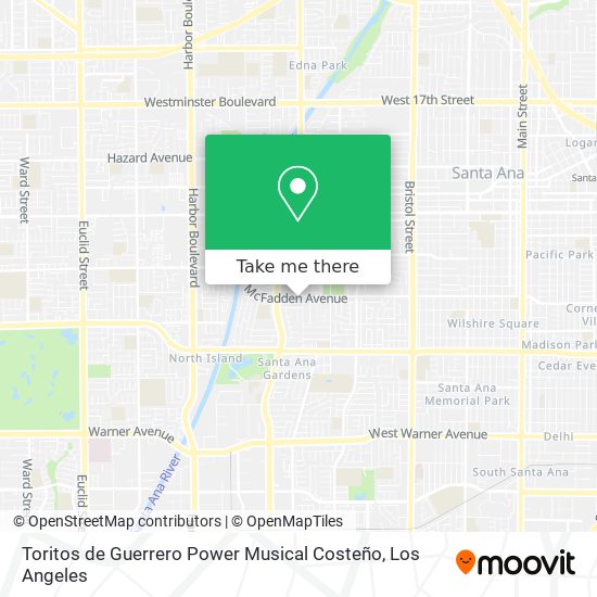 Toritos de Guerrero Power Musical Costeño map