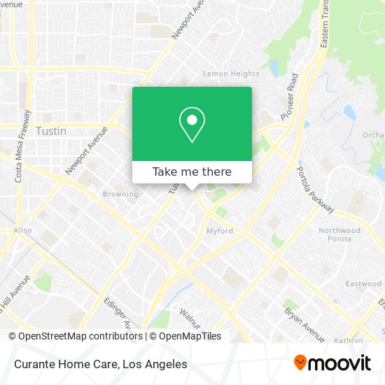 Curante Home Care map