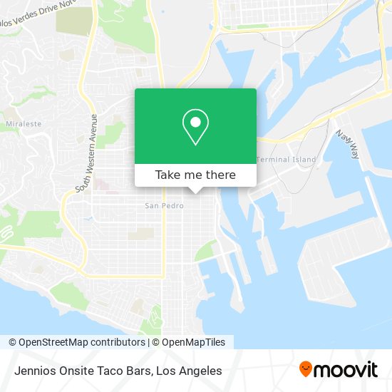 Jennios Onsite Taco Bars map