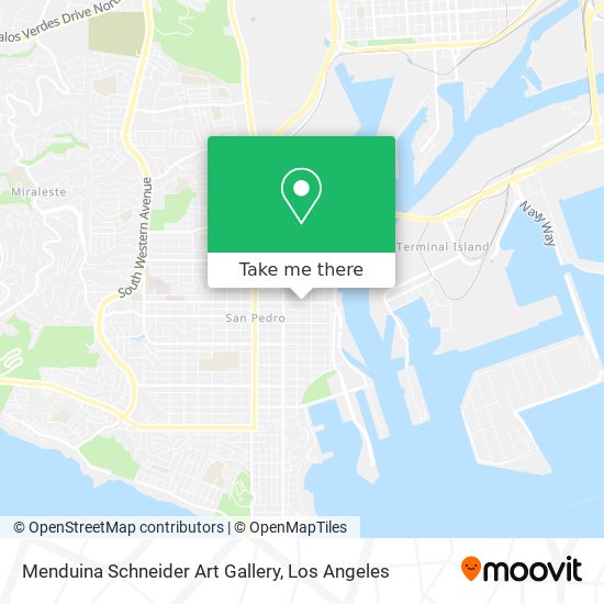 Mapa de Menduina Schneider Art Gallery
