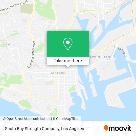 Mapa de South Bay Strength Company